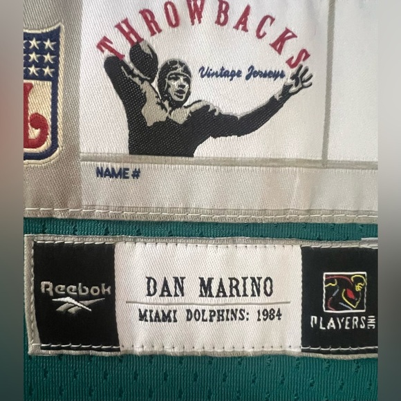 Reebok | NFL Throwbacks Dan Marino 13 football Jersey. Size: L - Picture 6 of 16